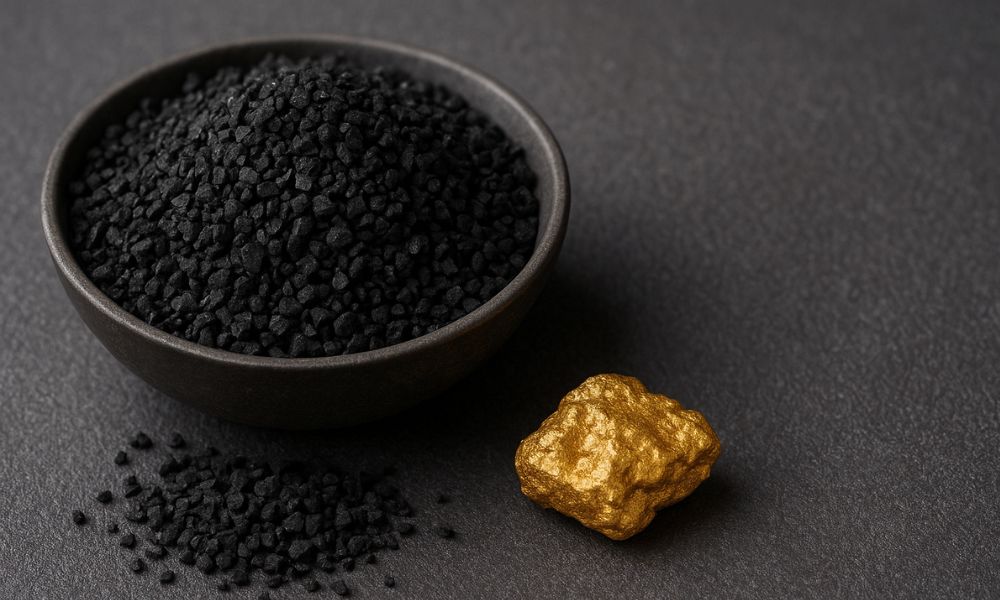 Why is activated carbon with a high floatation rate not suitable for gold refining?