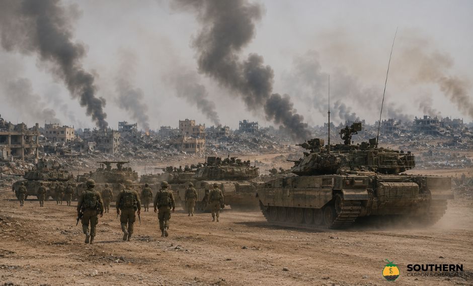 The Hidden Carbon Footprint of Modern Warfare